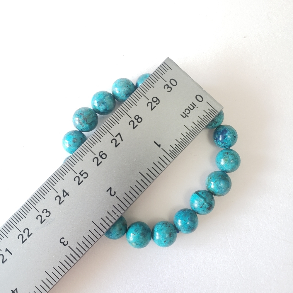 Natural Azurite stone Bracelet String Charms Strand Exquisite - Picture 8 of 8